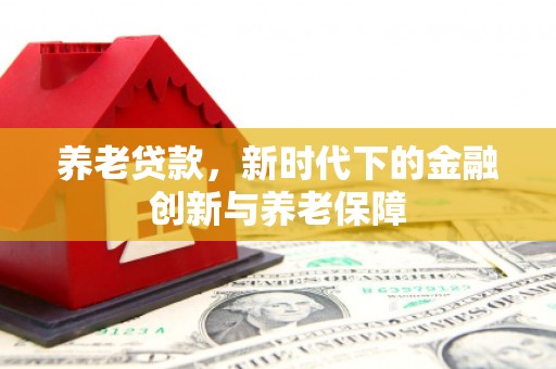 石排养老贷款，新时代下的金融创新与养老保障
