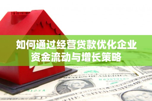 揭东如何通过经营贷款优化企业资金流动与增长策略
