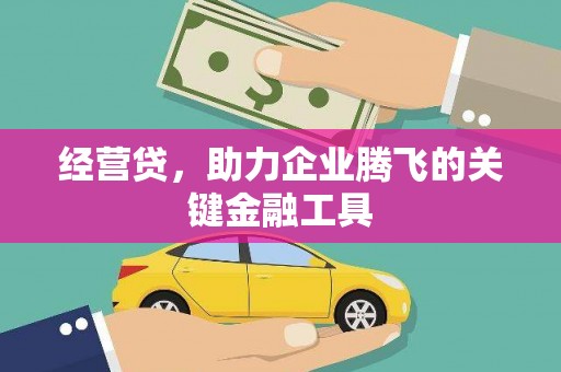 马尔康经营贷，助力企业腾飞的关键金融工具