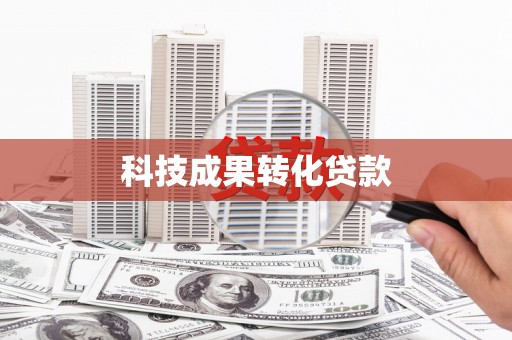 仙游科技成果转化贷款