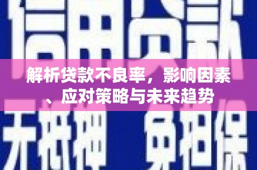 吐鲁番解析贷款不良率，影响因素、应对策略与未来趋势