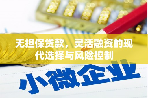 泰山无担保贷款，灵活融资的现代选择与风险控制