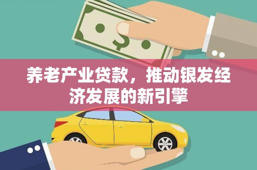 长岛养老产业贷款，推动银发经济发展的新引擎