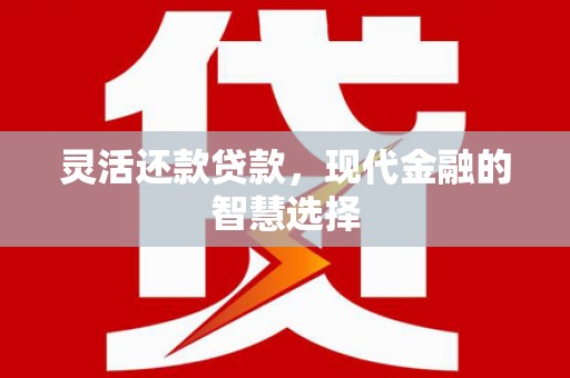 湾仔区灵活还款贷款，现代金融的智慧选择