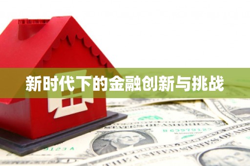 巧家新时代下的金融创新与挑战